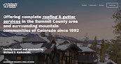 Roofing contractor Karbowski Construction, Inc. in Dillon in Colorado